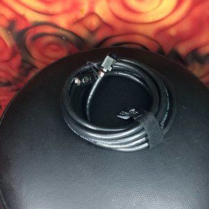 Comcast 10 Feet Black Coax Cable Easy Push And Twist Coax Cable Cord